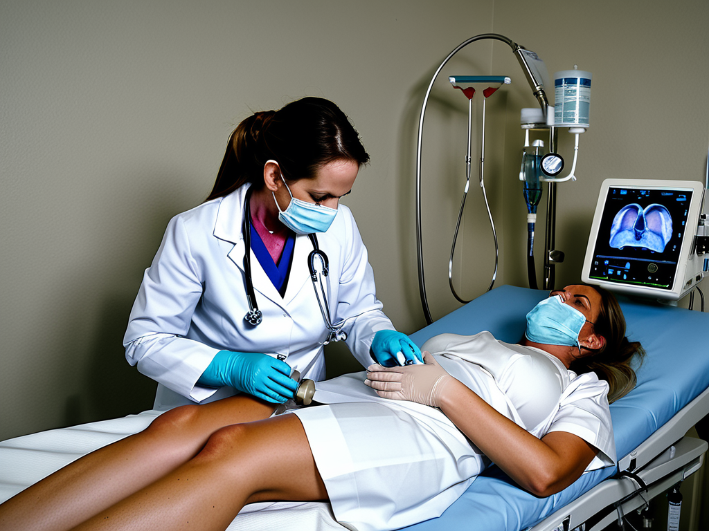 Proceso de ozonoterapia